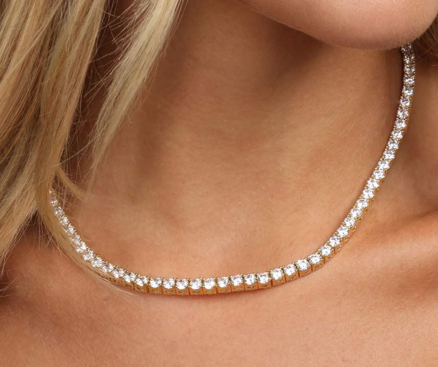 Grand Heiress Tennis Necklace 16'