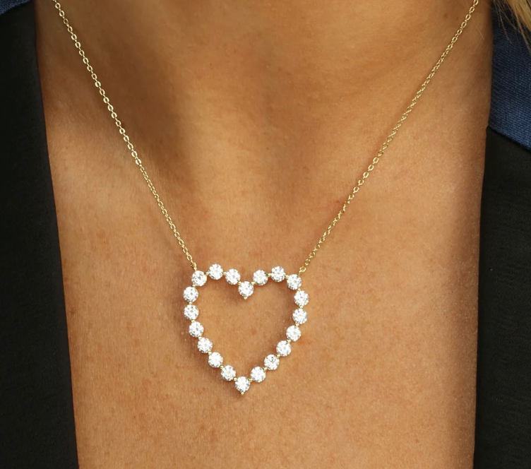 She's an Icon Heart Necklace