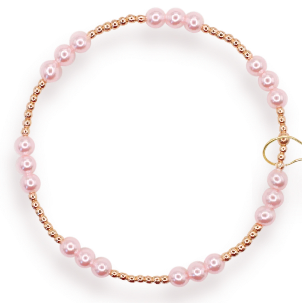Pink ILY Bracelet gold