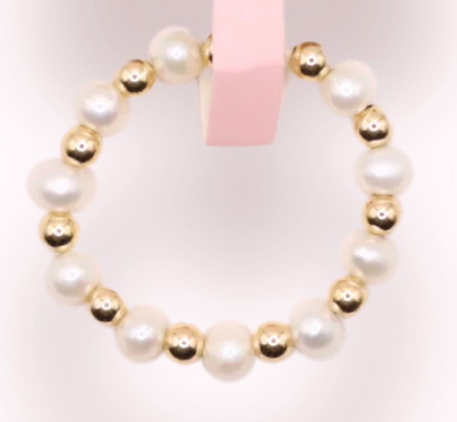 Coastal Pearl Ring