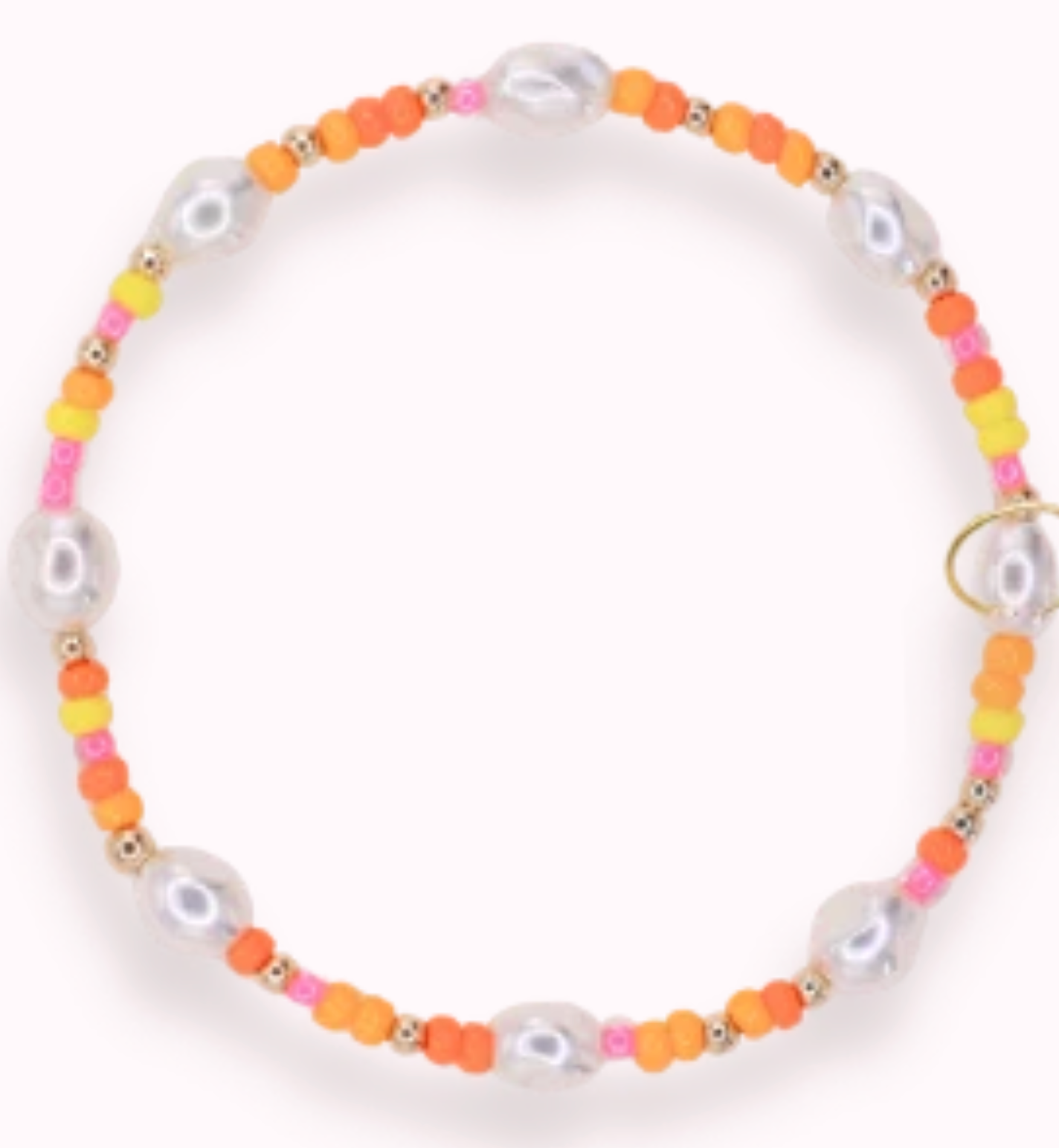 Sunkissed Sprinkle Pearl Bracelet