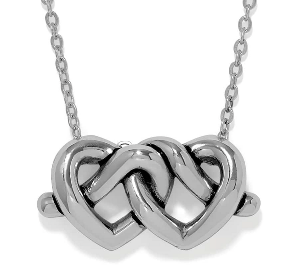 Interlok Linked Hearts Necklac