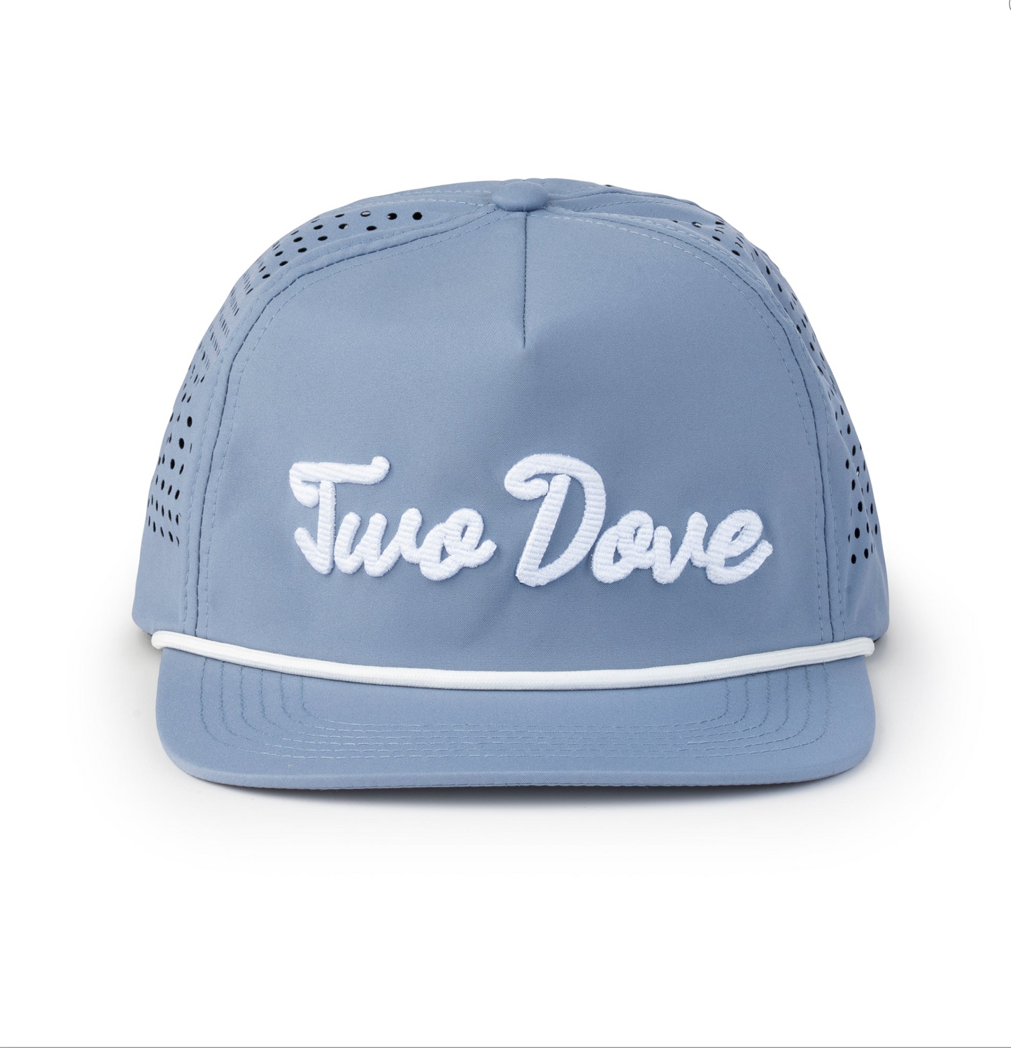 Perforated Rope Stitch - Powder Blue