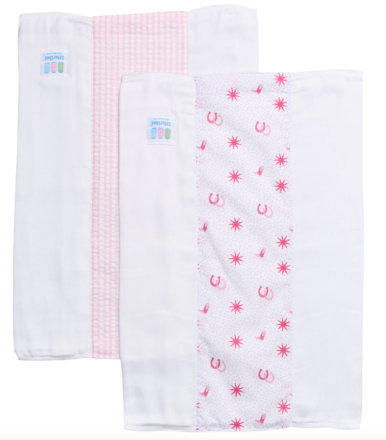 Cowgirl Set of Two Burps, Pink