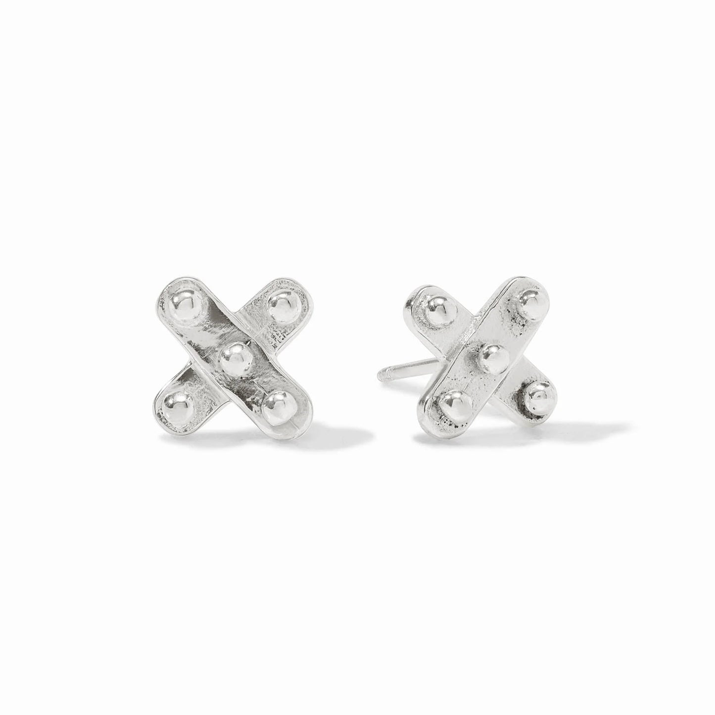 SoHo Demi X Stud-Silver-OS