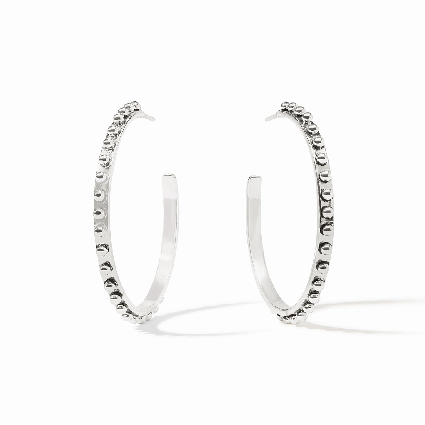 SoHo Hoop-Silver-L