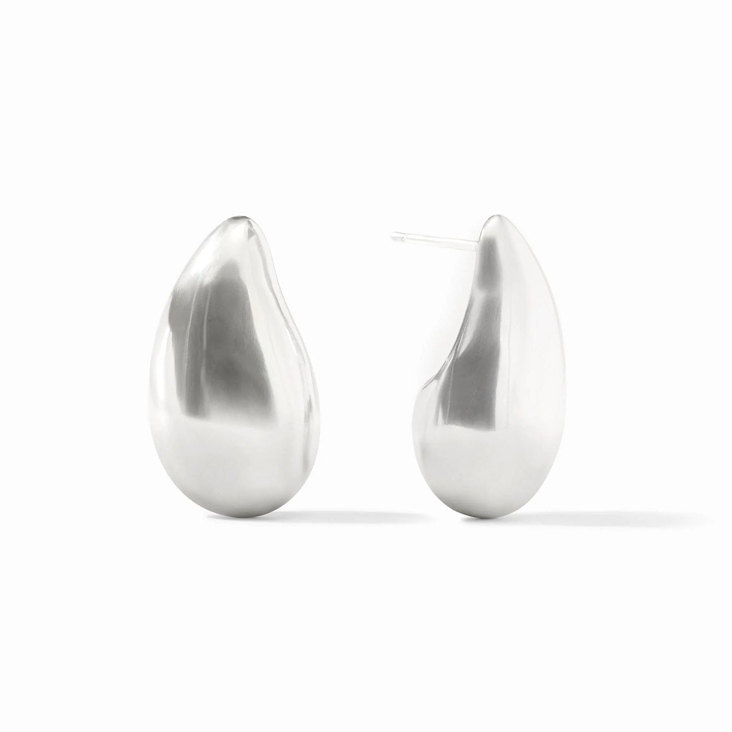 Wave Earring-Silver-S