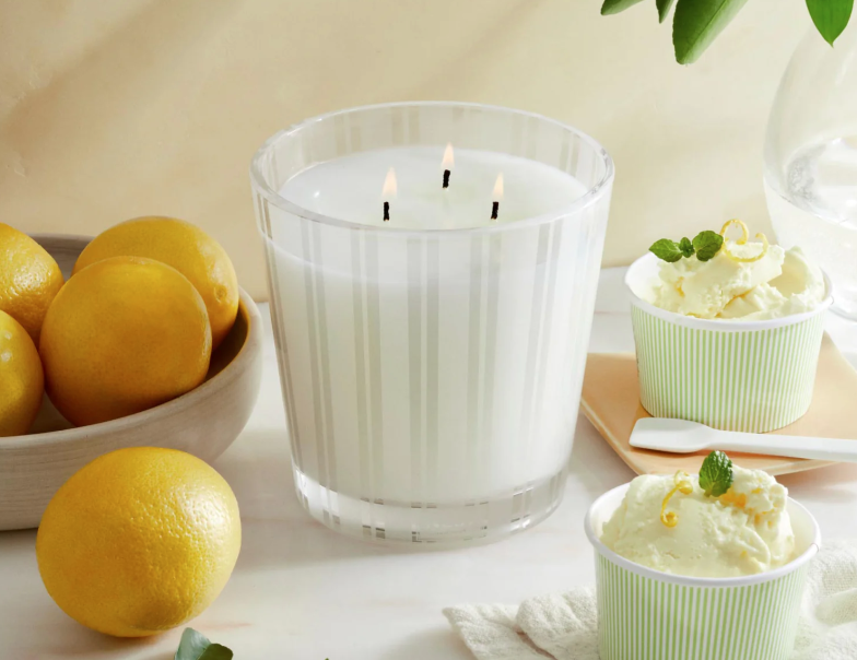 3-Wick Candle 21.2 oz AMALFI LEMON & MINT