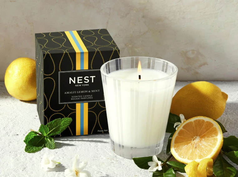Classic Candle 8.1 oz AMALFI LEMON & MINT