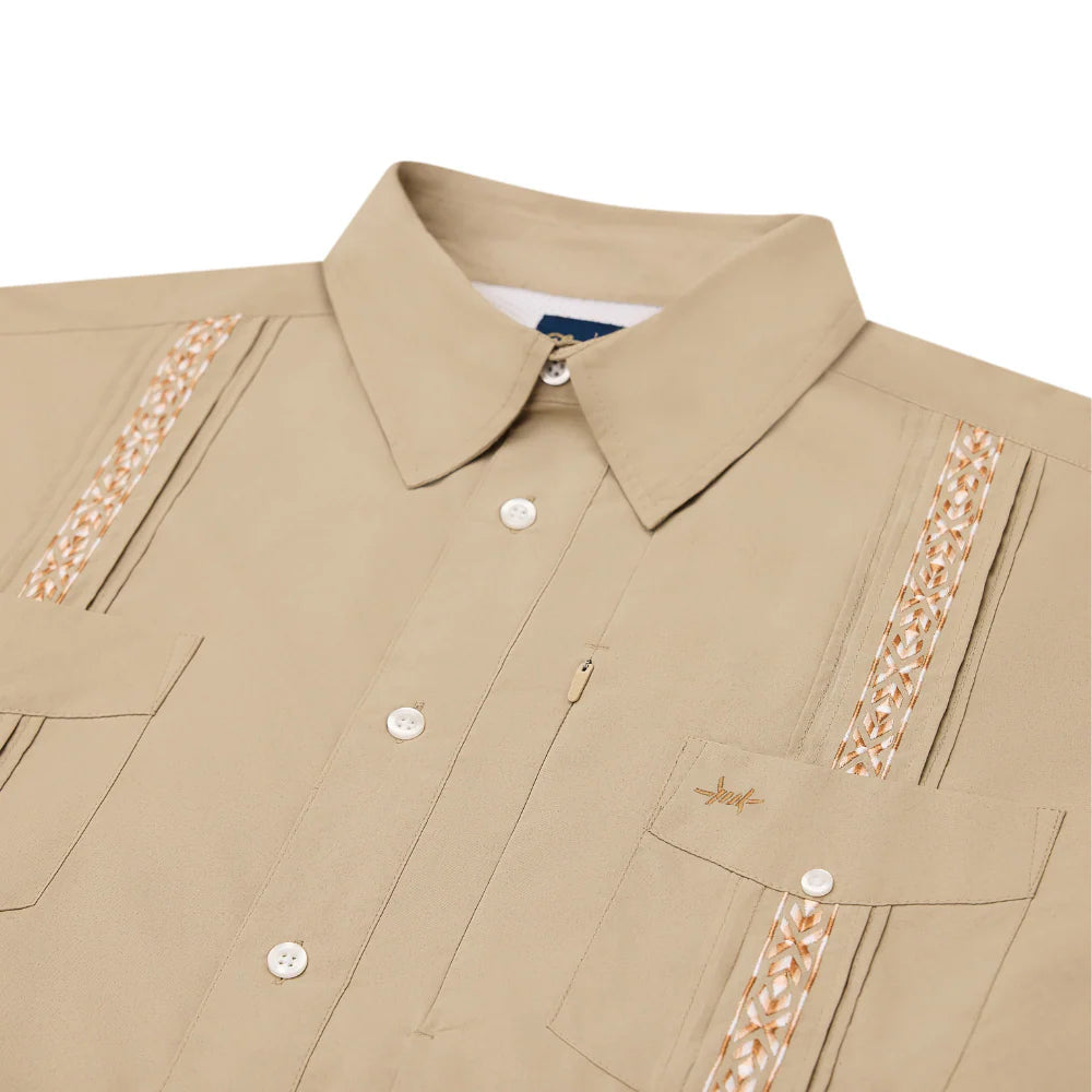 GUAYABERA LIBRE CUERO M