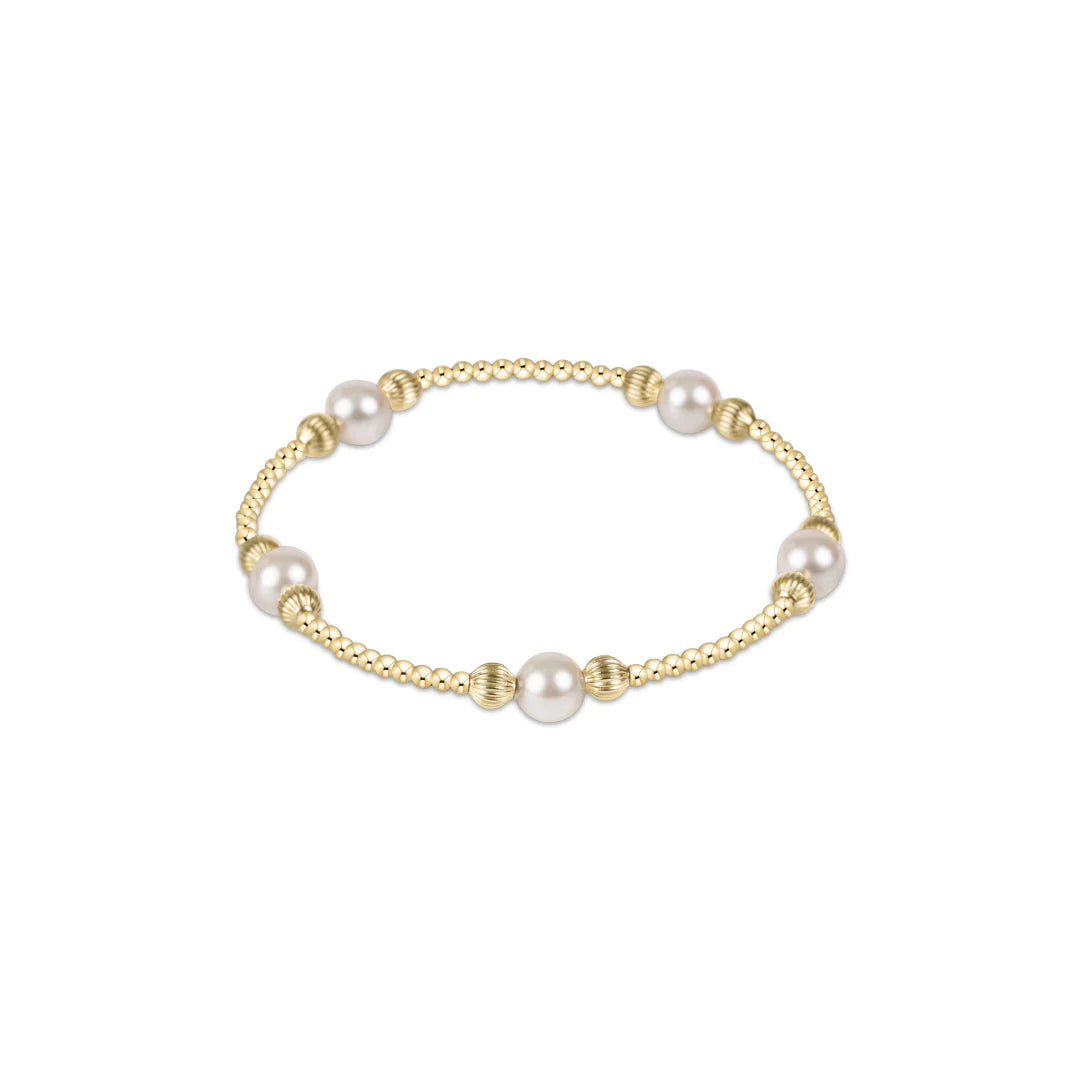Purpose Pearl 6mm Bead Bracelet - Dignity