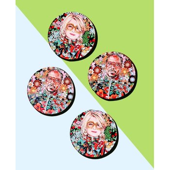 Best Buds Coaster Set of 4