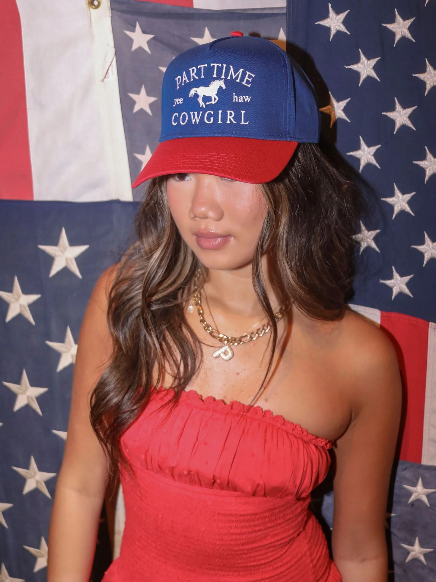 PART TIME COWGIRL TRUCKER