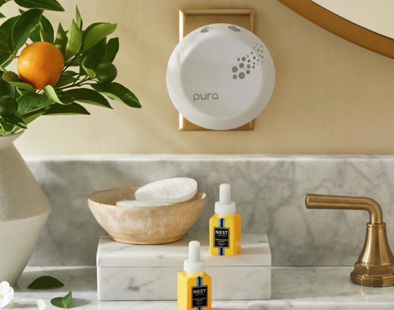 Pura Amalfi Lemon & Mint Refill (Set of 2) 0.33 fl oz/19.5 ml