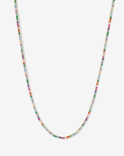 Baby Not Your Basic Tennis Necklace