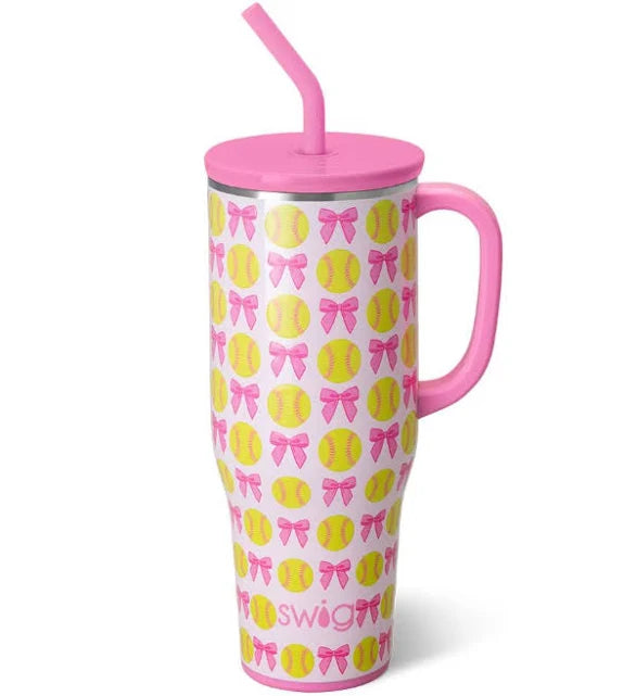 Pitch Hit Run Mega Mug (40oz)