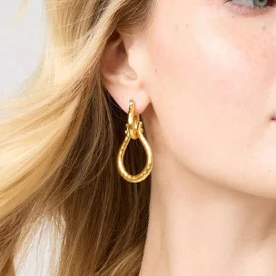 Saratoga 2in1 Earring Gold