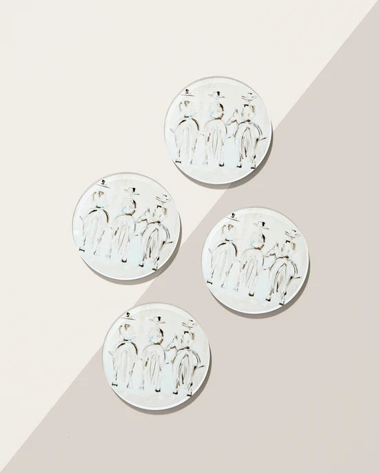 Three Amigos Coaster Set of 4