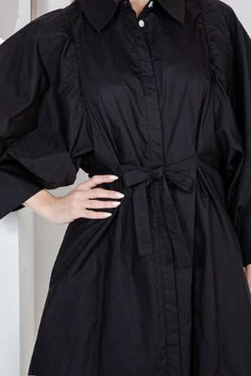 LONG SLEEVE MINI DRESS