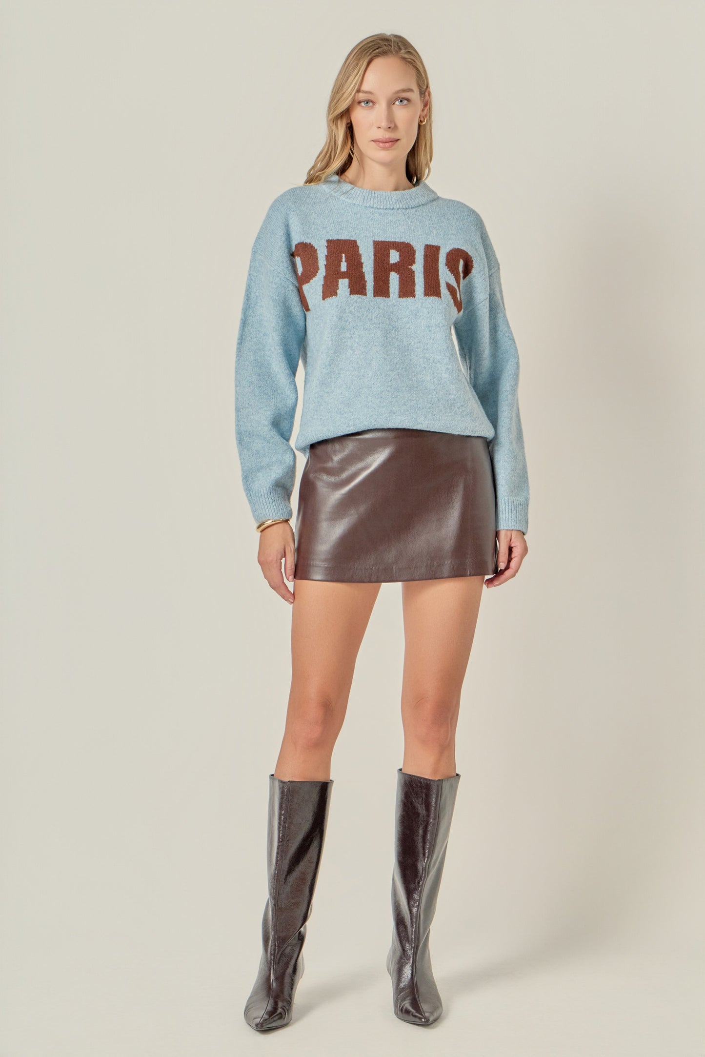 LETTERING SWEATER