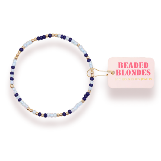 No Blues Here Sprinkle Bracelet Standard 6.75 inch