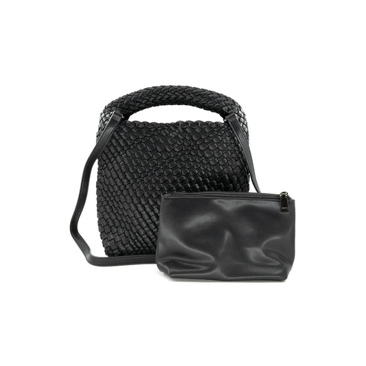 BC WOVEN MINI HOBO BAG