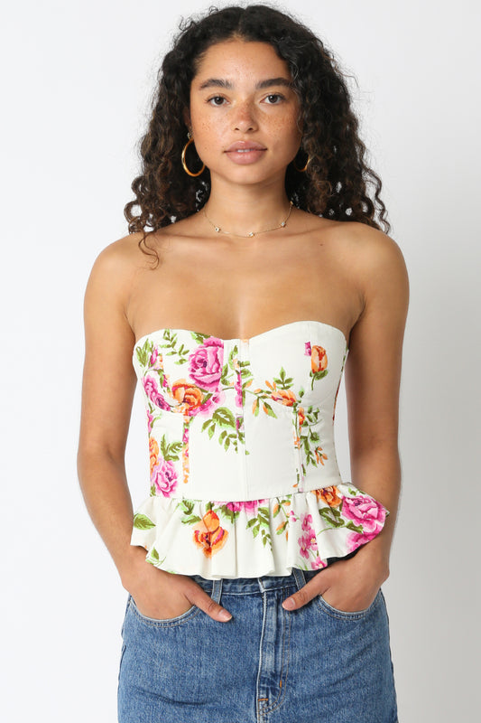 ALEXIS FLORAL TANK TOP
