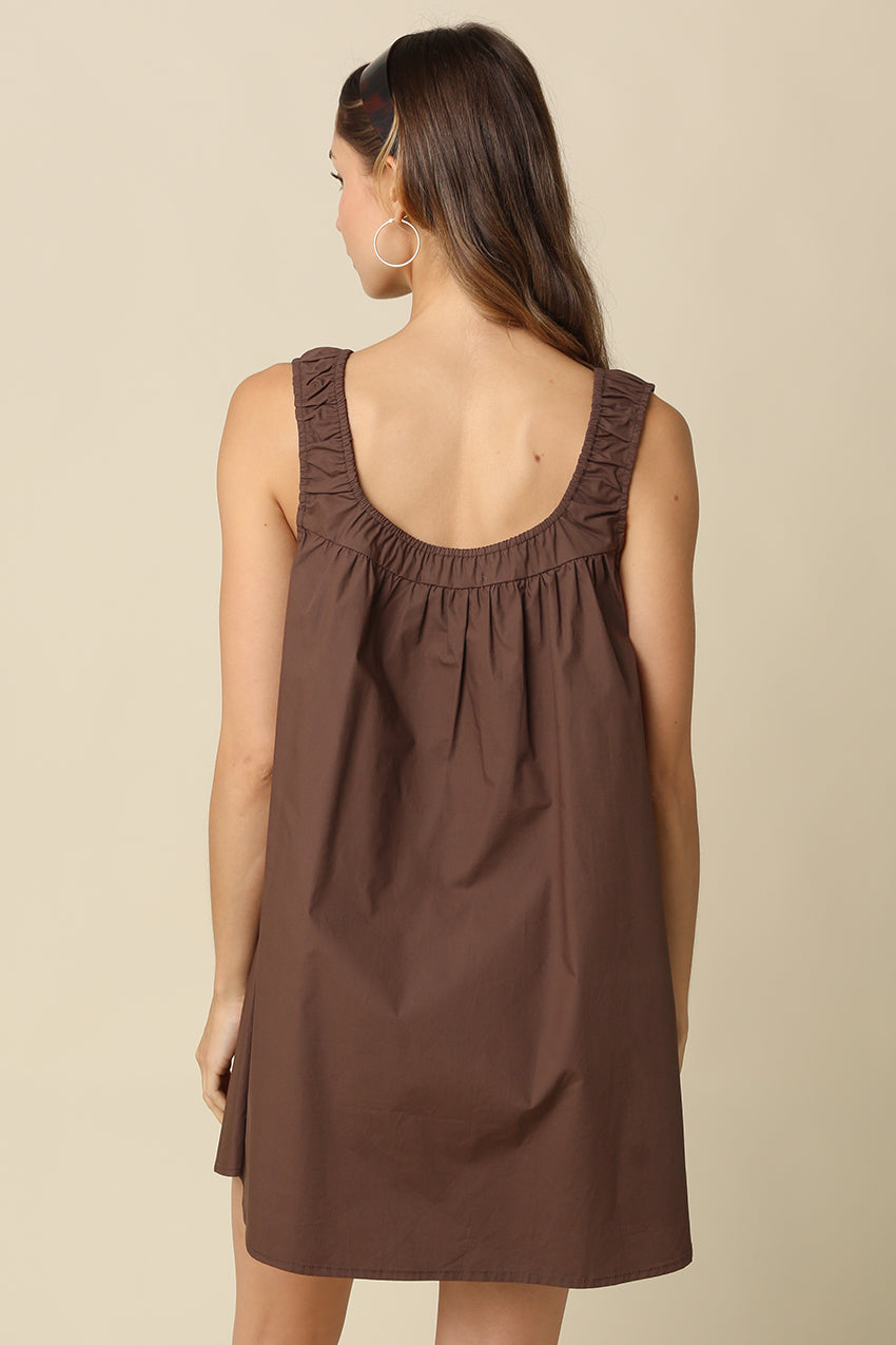 Finn Cotton Swing Mini Dress