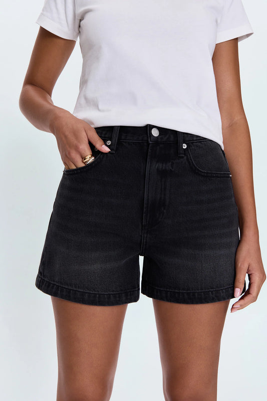 SAIGE HIGH RISE A-LINE SHORT GLAMOUR
