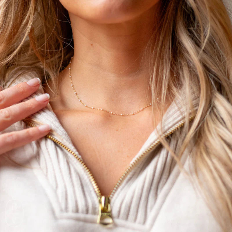 17" Choker Simplicity Chain Gold - Classic 4mm Gold