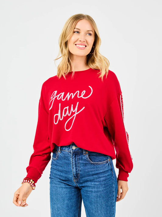 Sweatshirt Millie PP Crimson/White S