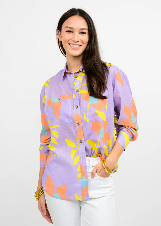 LARGE FLORAL CAMPSHIRT