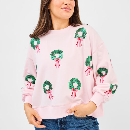 Millie Wreaths Sweatshirt