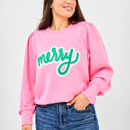 Kelly Merry Pink Sweatshirt