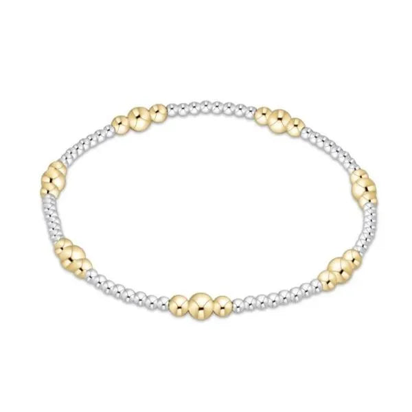 Purpose Gold 4mm Bead Bracelet - Mixed Metal