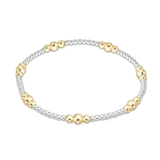 Purpose Gold 4mm Bead Bracelet - Mixed Metal