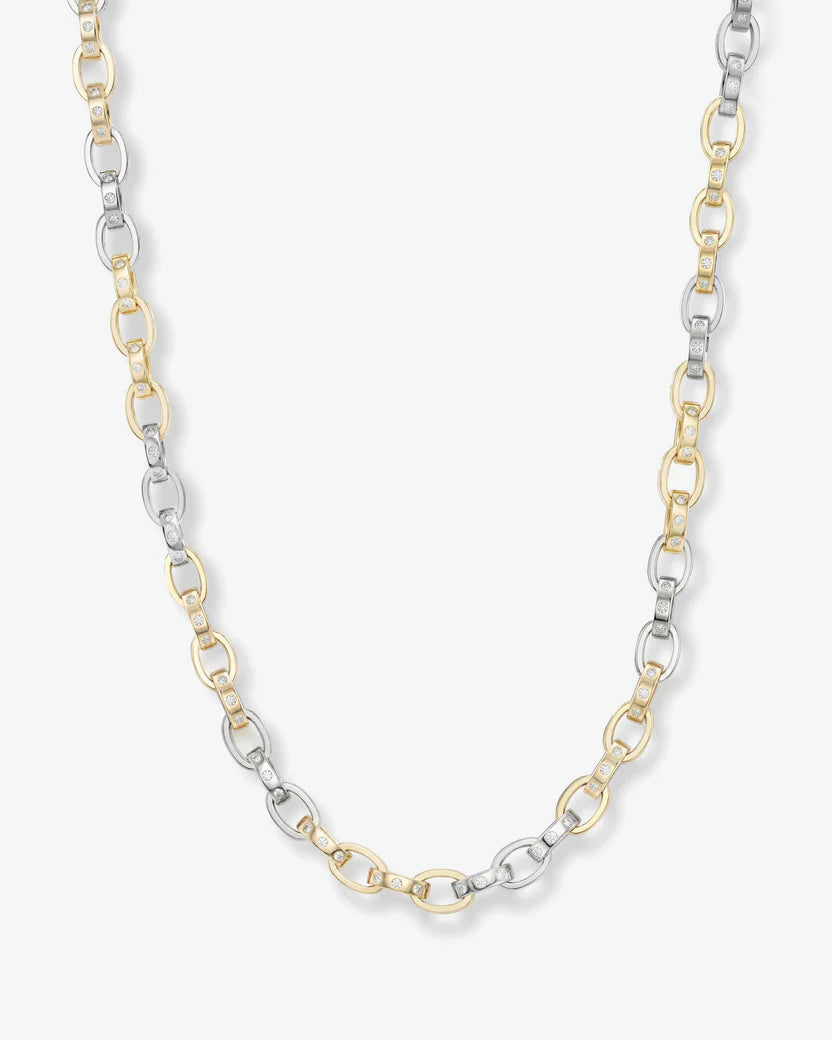 Ashley Chain Link Necklace 9mm