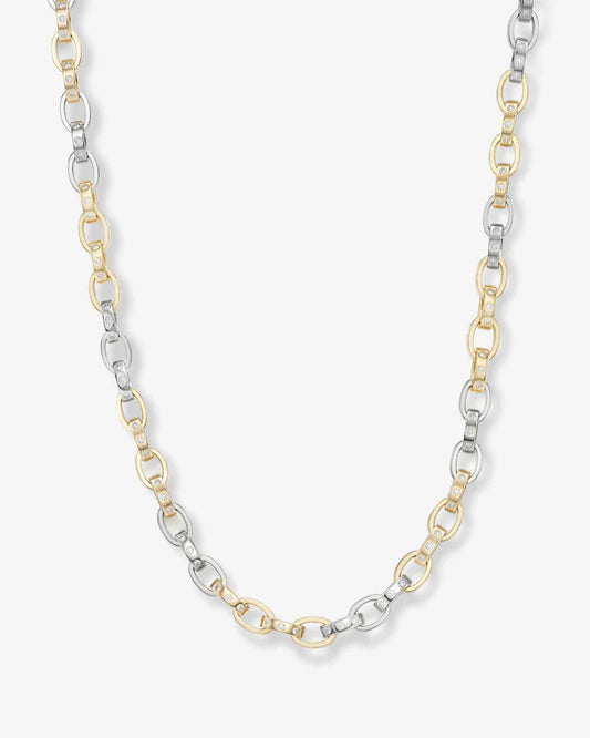 Ashley Chain Link Necklace 9mm