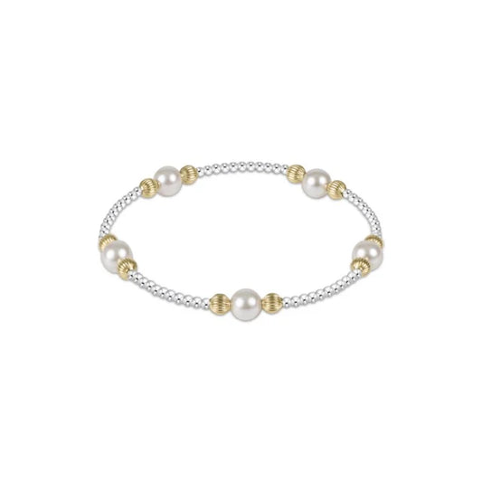 Purpose Dignity Pearl 6mm Bead Bracelet - Mixed Me