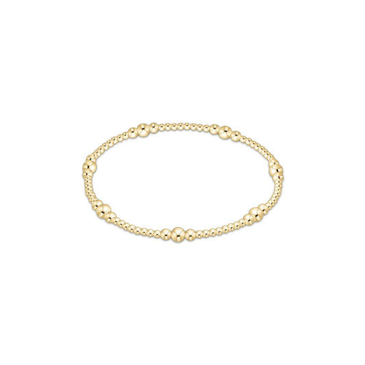 Purpose Gold 4mm Bead Bracelet