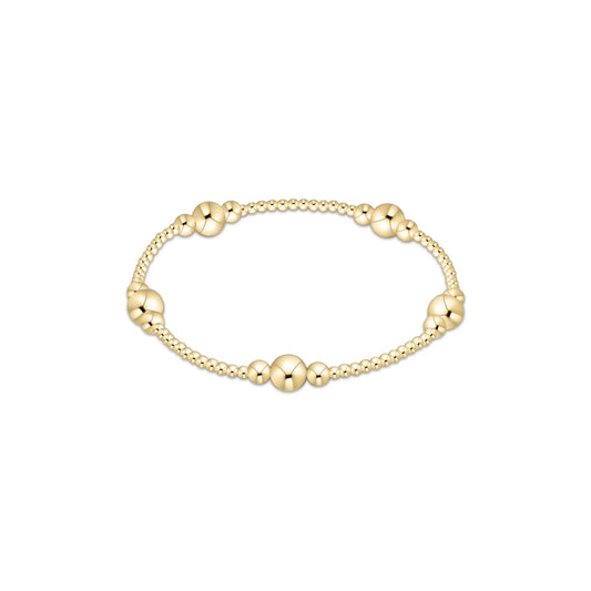 Purpose Gold 6mm Bead Bracelet