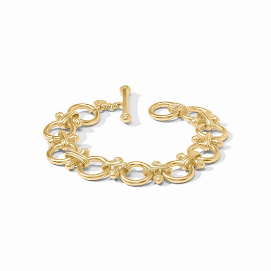 Bamboo Link Bracelet Gold