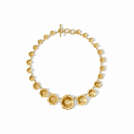 Bloom Statement Necklace Gold