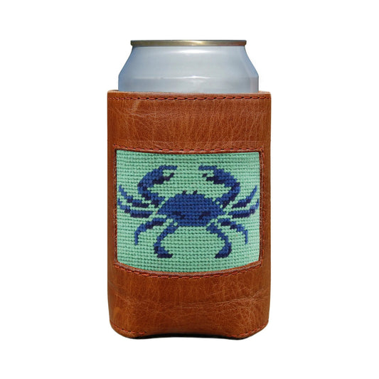 Blue Crab Can Cooler (Mint)