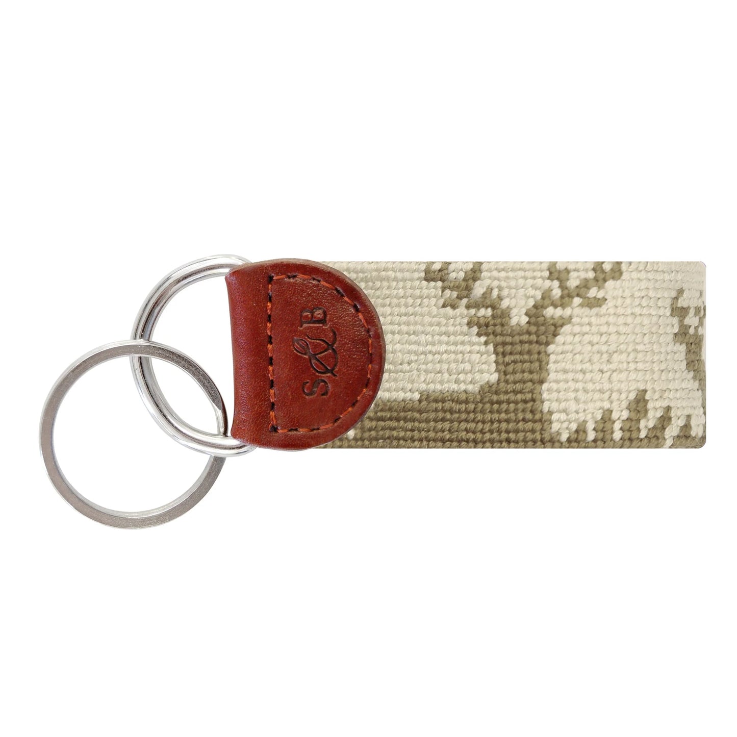 Deer Hunting Key Fob (Light Khaki)