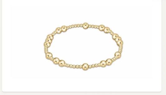 HOPE UNWRITTEN 5MM BEAD GOLD