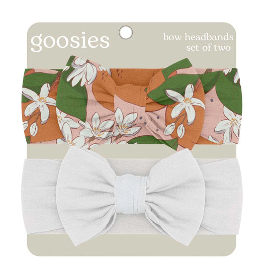 Headband Set - Orange Blossoms