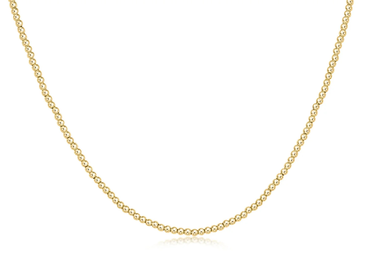 17" GOLD CHOKER- 2MM