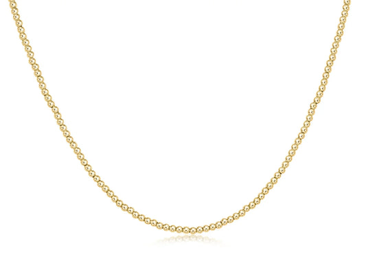 17" GOLD CHOKER- 2MM
