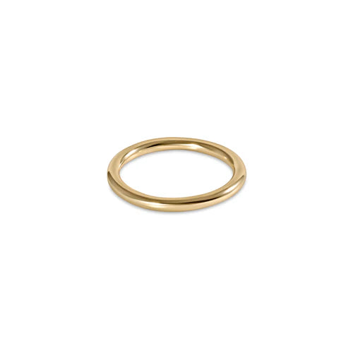 Classic Gold Band Ring - Size 8